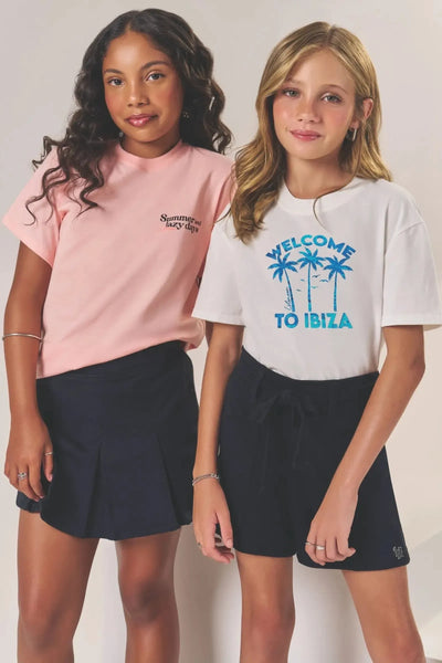 Camiseta Over em Meia Malha 86358 Lilimoon Teen Menina