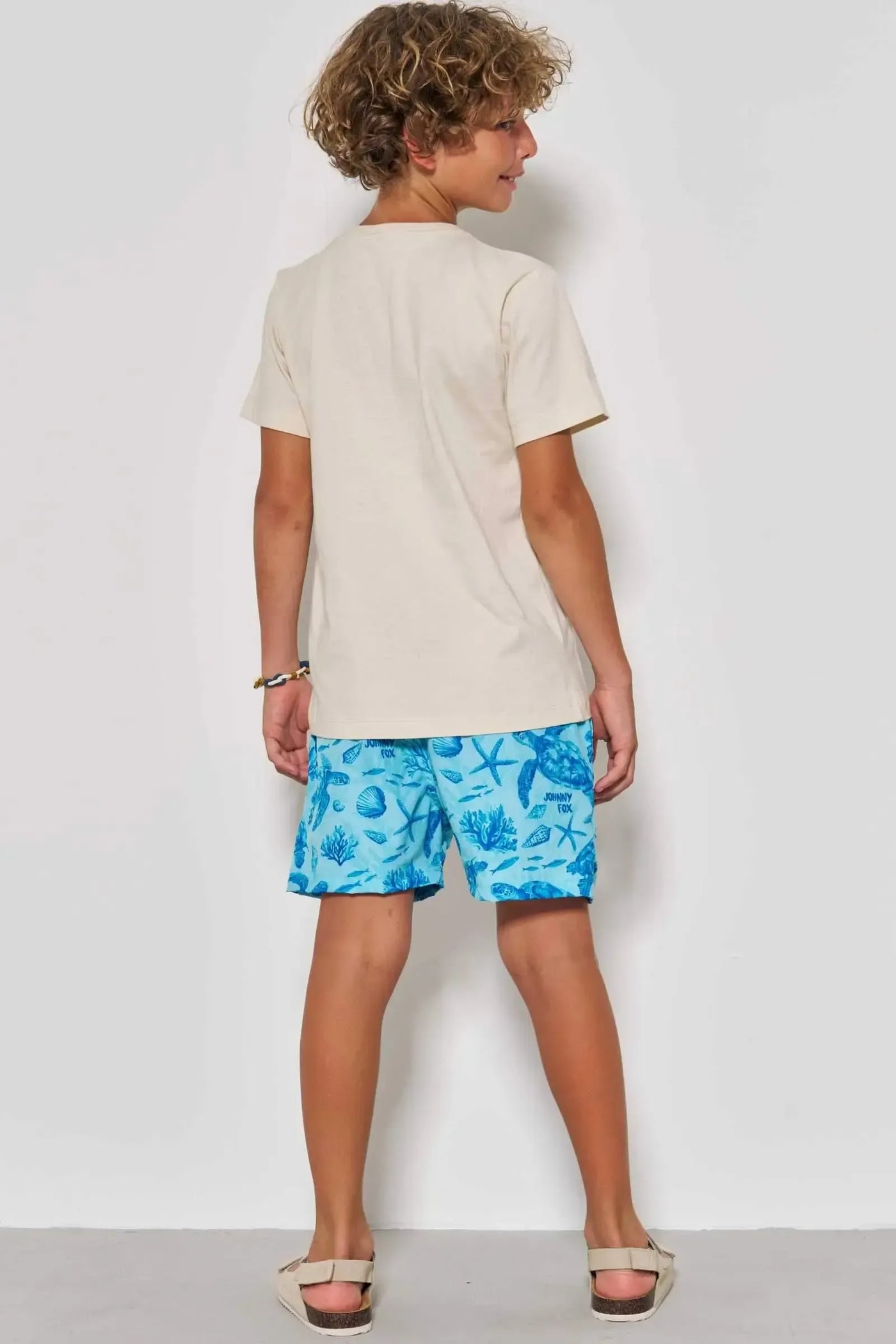 Bermuda Boxer em Nylon Ergonomic com Elastano 88771 Johnny Fox Teen Menino