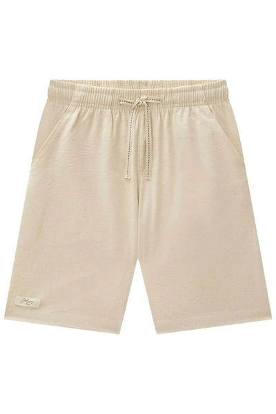 Bermuda em Linho Santorine com Elastano 86823 Johnny Fox Teen Menino