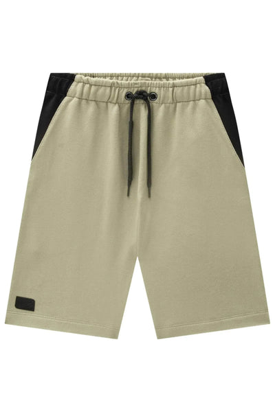 Bermuda em Moletom sem Pelúcia 87065 Johnny Fox Teen Menino