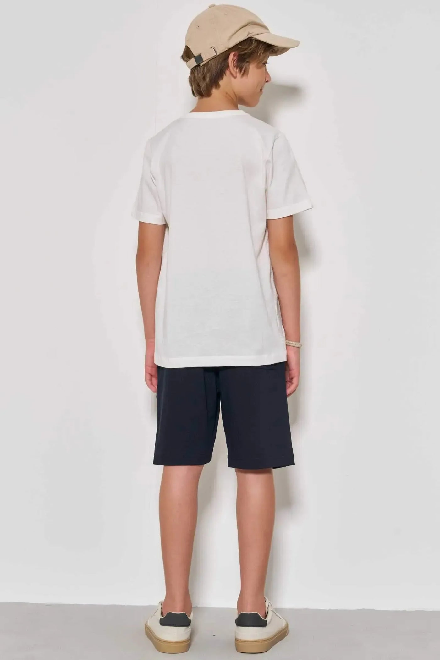 Bermuda em Molevisco com Elastano 86825 Johnny Fox Teen Menino