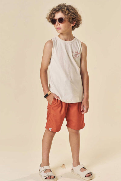 Bermuda em Nylon Ergonomic com Elastano 83585 Johnny Fox Teen Menino