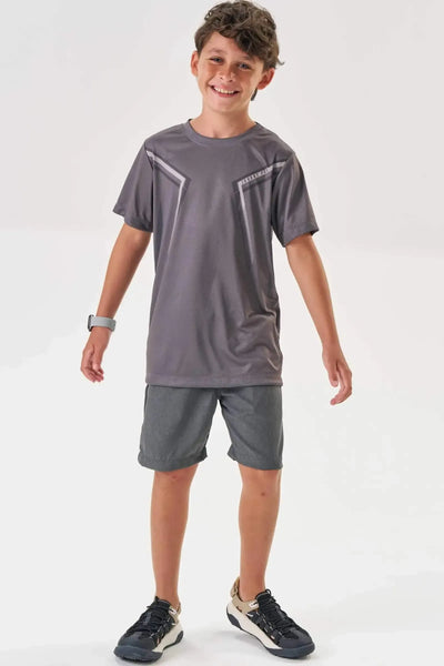Bermuda em Nylon Neo Blend com Elastano 87064 Johnny Fox Teen Menino
