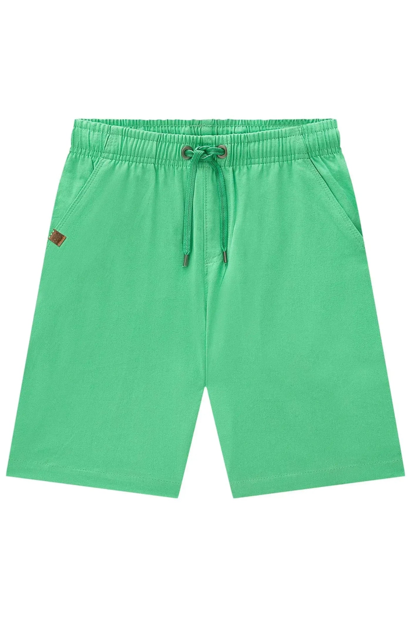 Bermuda em Sarja Girassol com Elastano 87050 Johnny Fox Teen Menino