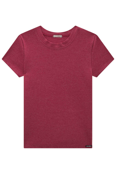 Blusa Baby Look em Canelado Liz 82850 Vic&Vicky Teen Menina