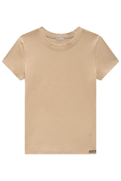 Blusa Baby Look em Canelado Liz 82850 Vic&Vicky Teen Menina