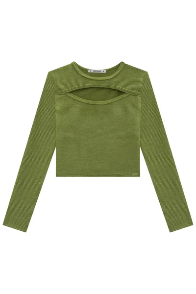 Blusa Boxy em Malha Down Town 79122 Lilimoon Teen Menina