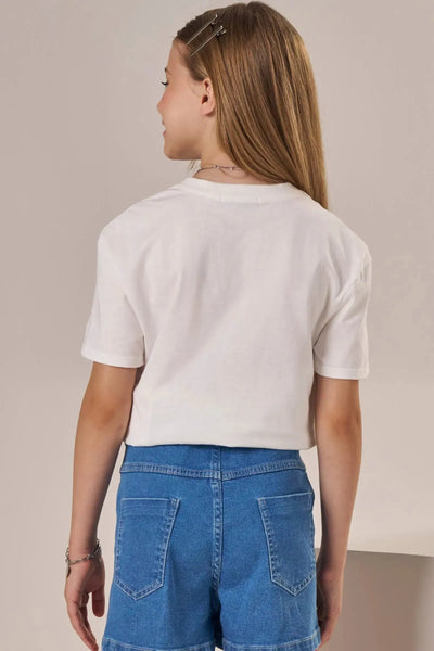 Blusa Boxy Over em Meia Malha 89018 Lilimoon Teen Menina