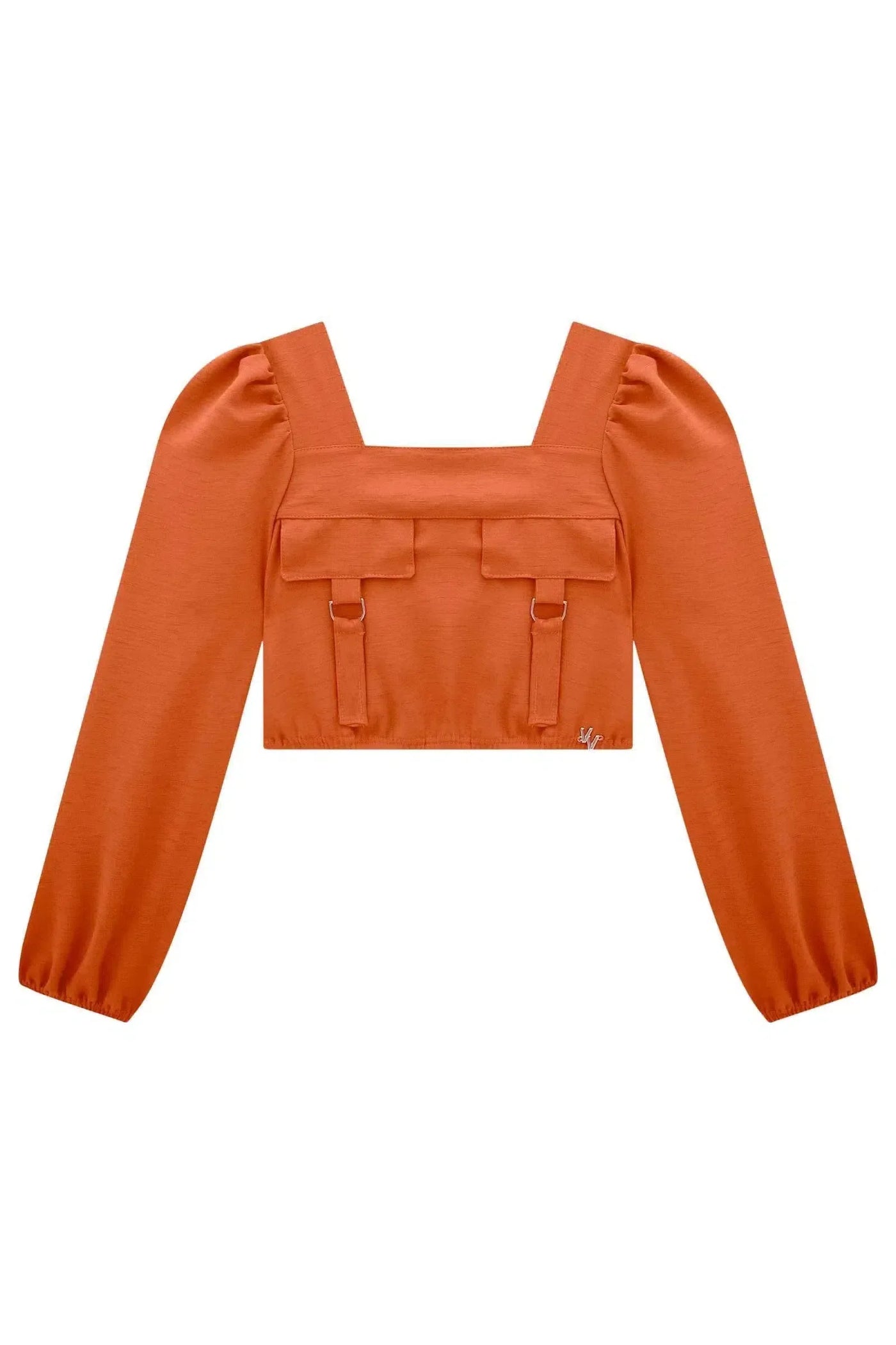 Blusa Cropped em Airflow 81268 Vic&Vicky Teen Menina