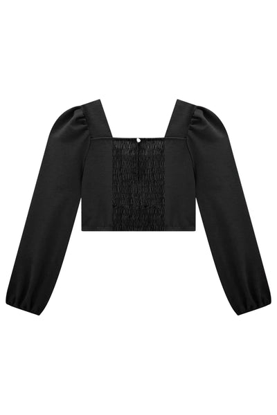 Blusa Cropped em Airflow 81268 Vic&Vicky Teen Menina