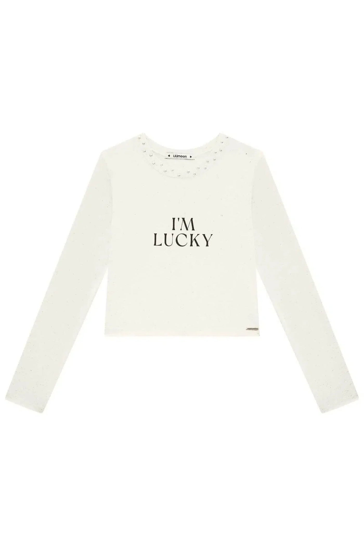 Blusa Cropped em Cotton 79140 Lilimoon Teen Menina