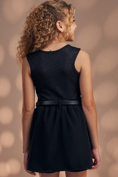 Blusa Cropped em Malha Night Shine 83288 Vic&Vicky Teen Menina