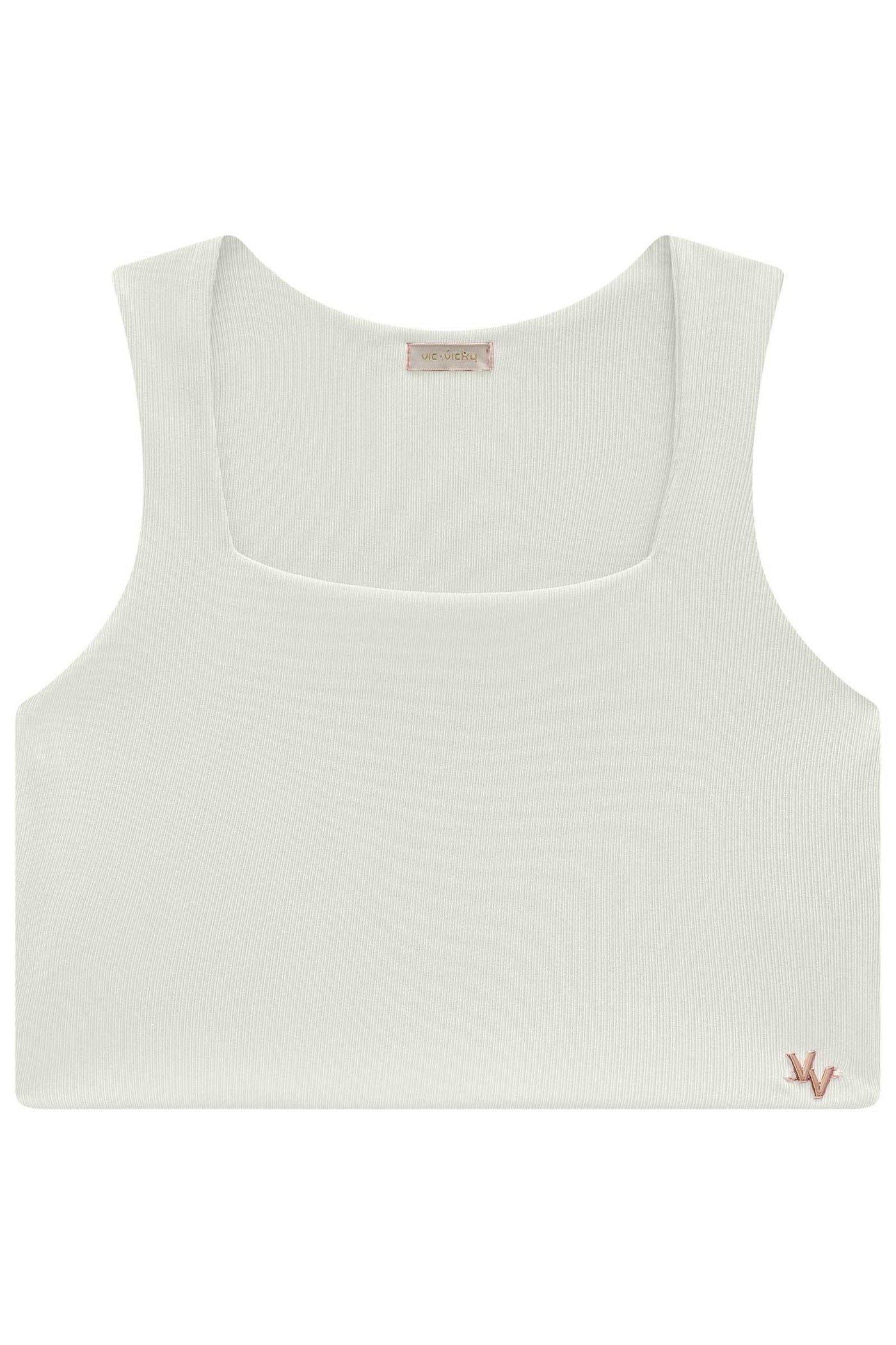 Blusa Cropped em Ribana Fancy 83506 Vic&Vicky Teen Menina