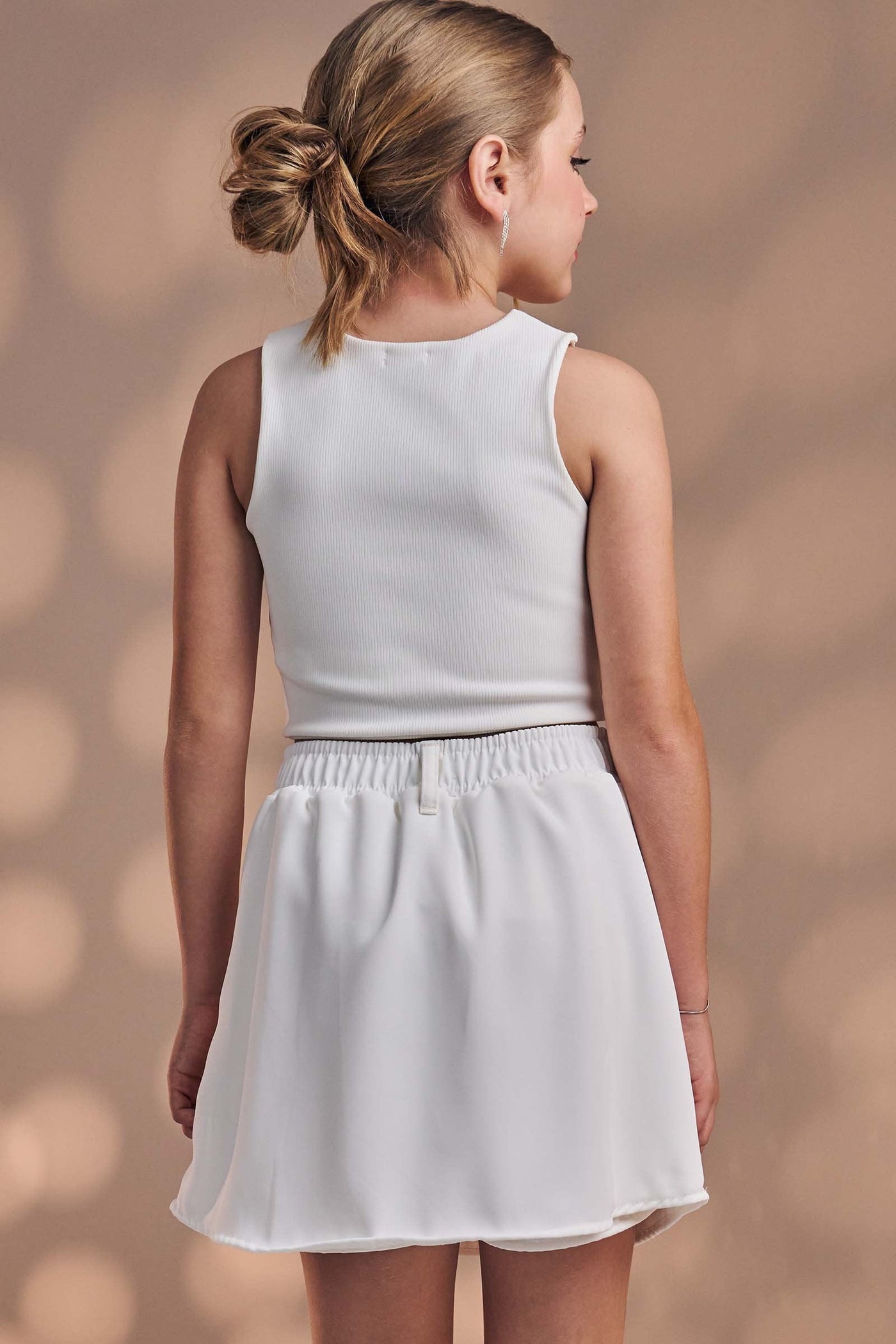 Blusa Cropped em Ribana Fancy 83506 Vic&Vicky Teen Menina