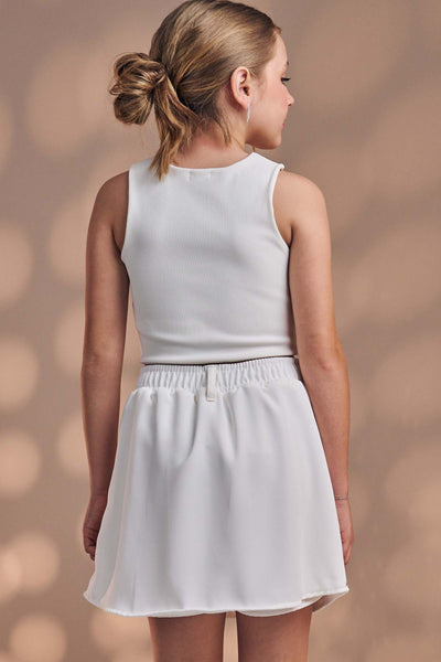 Blusa Cropped em Ribana Fancy 83506 Vic&Vicky Teen Menina