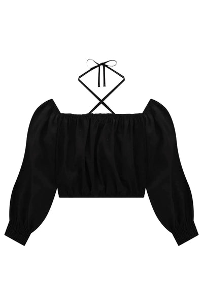 Blusa Cropped em Tecido Blend Viscose 81429 Lilimoon Teen Menina