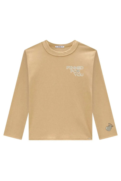 Blusa em Canelado Liz 79162 Lilimoon Teen Menina