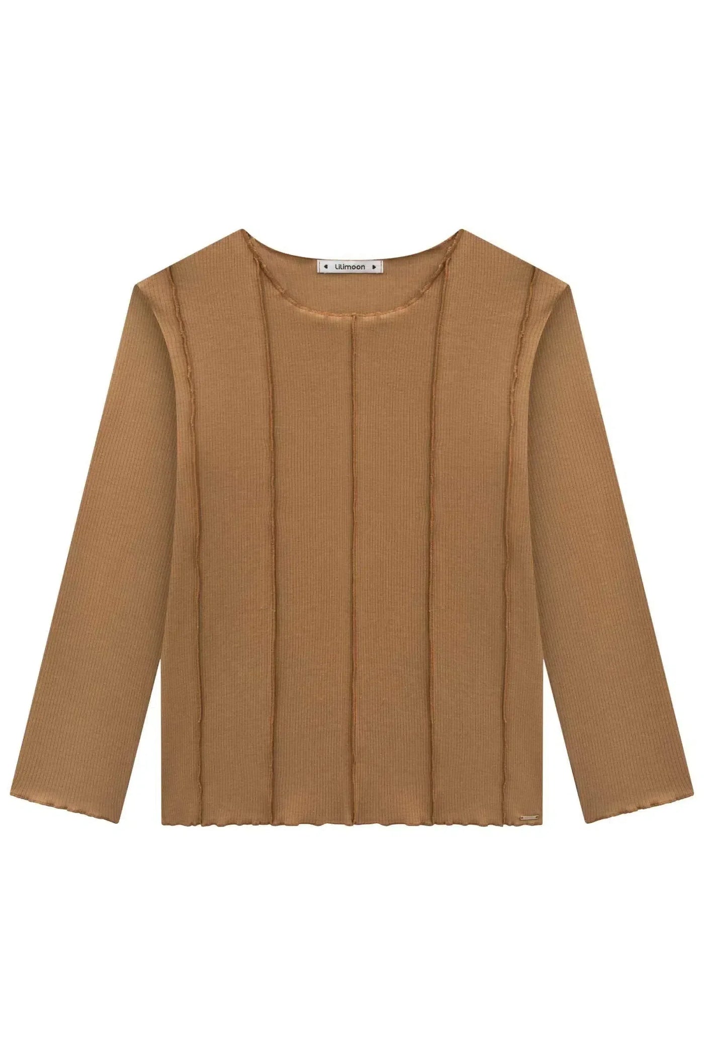 Blusa em Canelado Liz 79165 Lilimoon Teen Menina