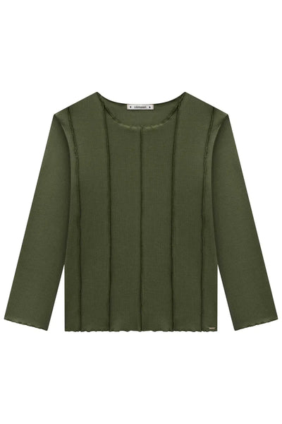 Blusa em Canelado Liz 79165 Lilimoon Teen Menina
