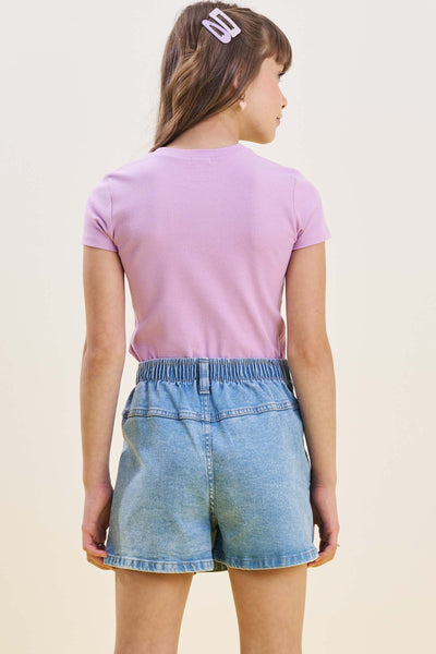 Blusa em Canelado Liz 84987 Vic&Vicky Teen Menina