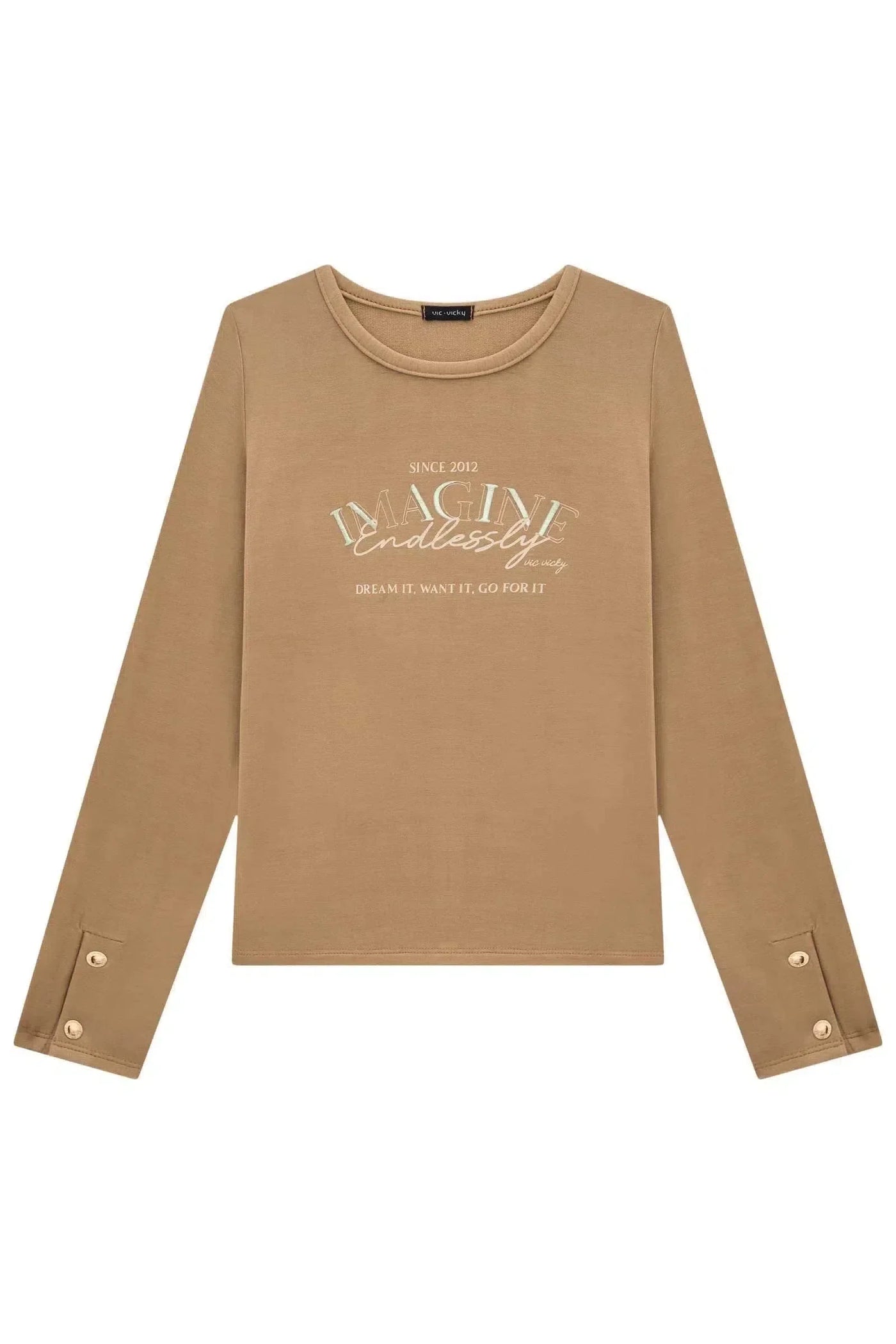 Blusa em Molevisco 80374 Vic&Vicky Teen Menina