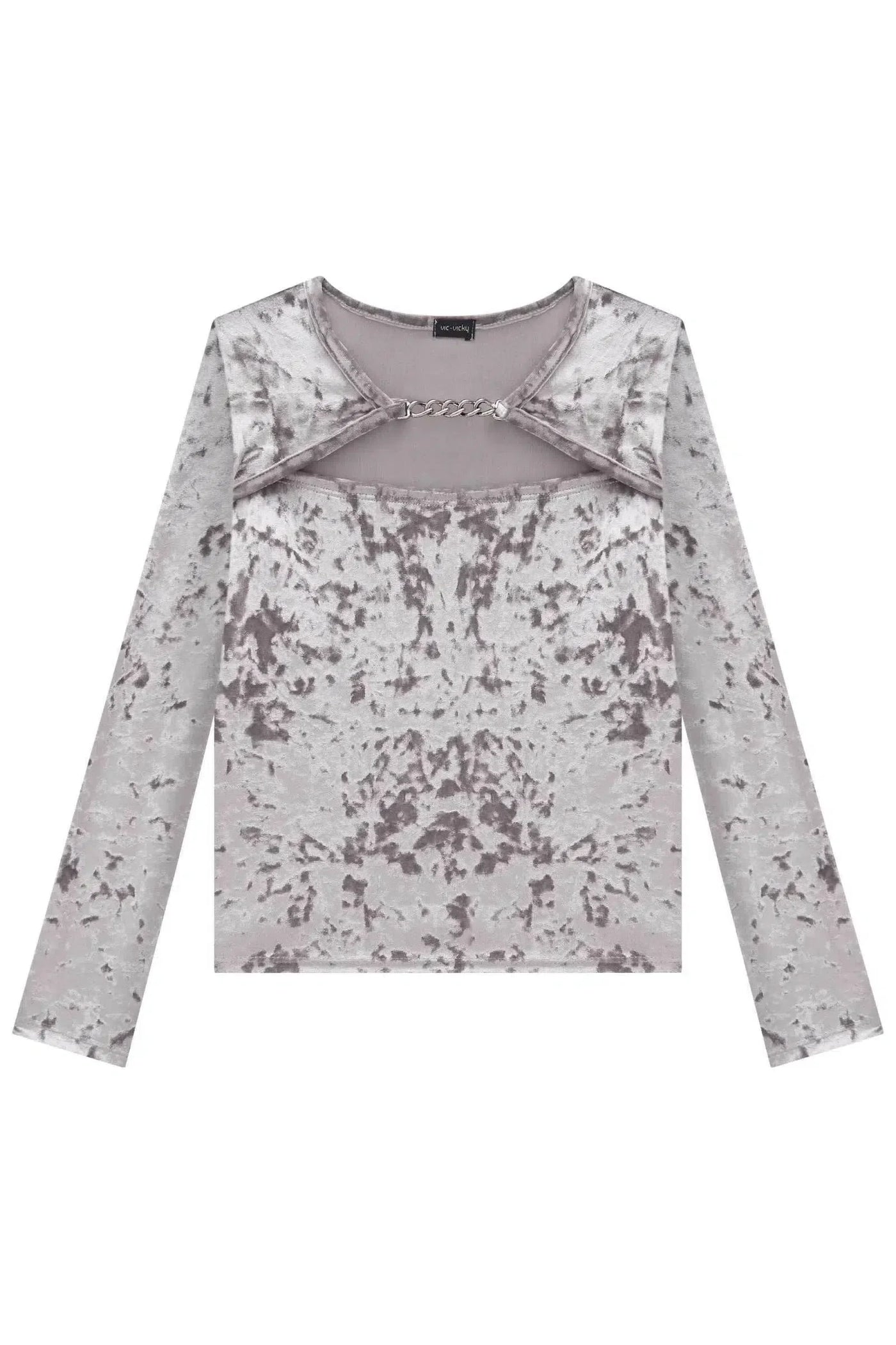 Blusa em Veludo Royal 80388 Vic&Vicky Teen Menina