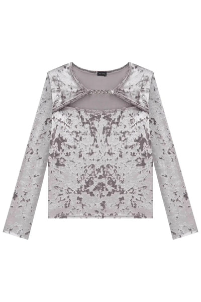 Blusa em Veludo Royal 80388 Vic&Vicky Teen Menina