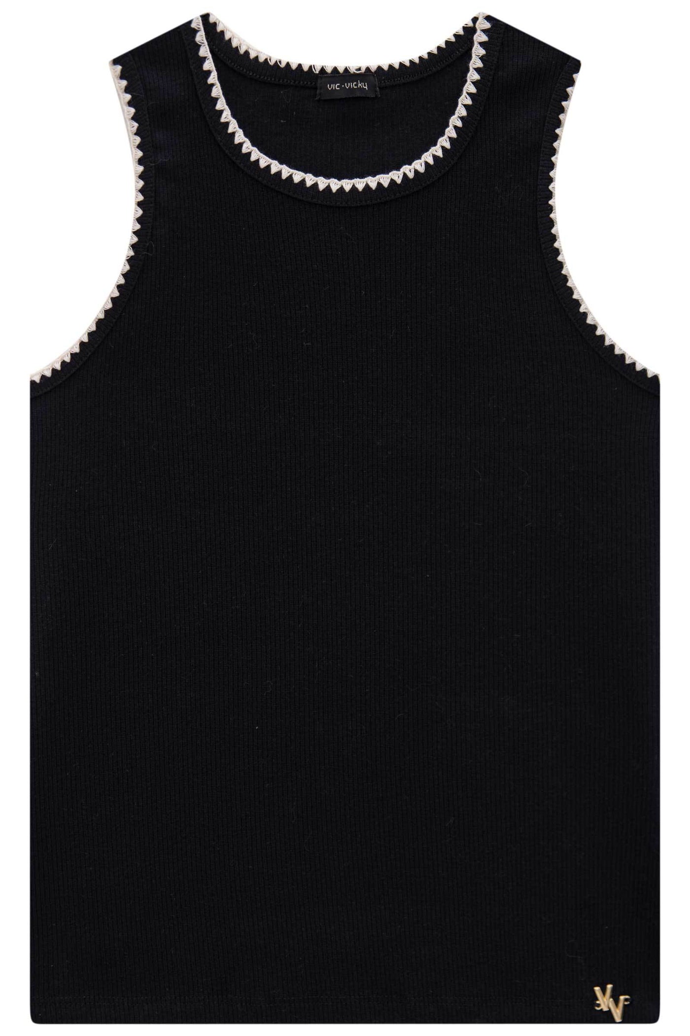 Blusa Regata em Canelado Liz 83539 Vic&Vicky Teen Menina