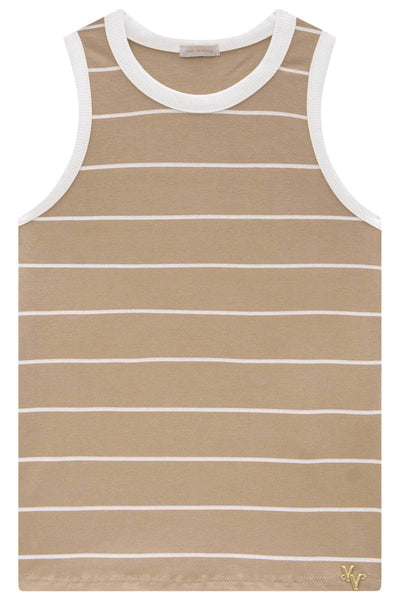 Blusa Regata em Cotton 82819 Vic&Vicky Teen Menina