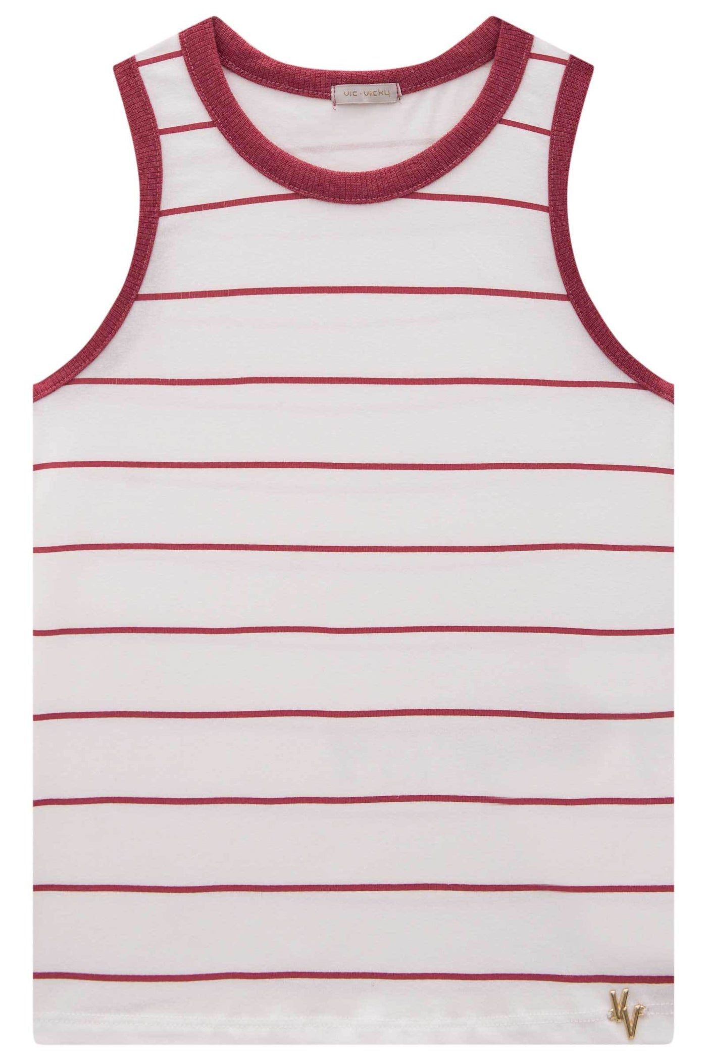 Blusa Regata em Cotton 82819 Vic&Vicky Teen Menina