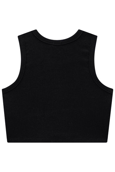 Blusa Regata Top Cropped em Canelado Liz 83529 Vic&Vicky Teen Menina