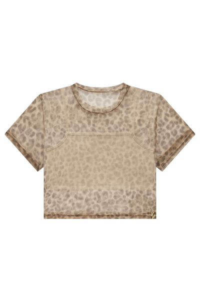 Blusa Sobreposição em Tule e Top em Canelado Liz 84980 Vic&Vicky Teen Menina