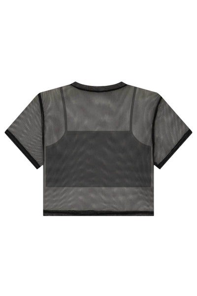 Blusa Sobreposição em Tule e Top em Canelado Liz 84980 Vic&Vicky Teen Menina