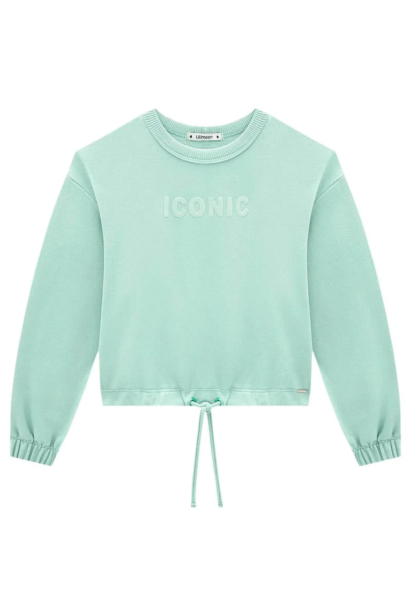 Blusão Baggy em Moletom sem Pelúcia 79176 Lilimoon Teen Menina