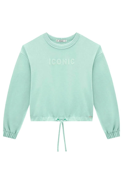 Blusão Baggy em Moletom sem Pelúcia 79176 Lilimoon Teen Menina