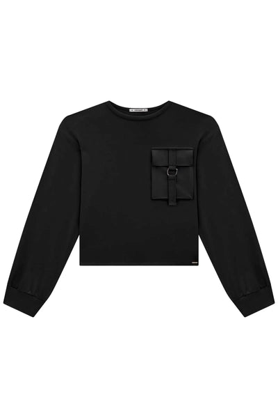 Blusão Boxy Over em Molevisco 79458 Lilimoon Teen Menina