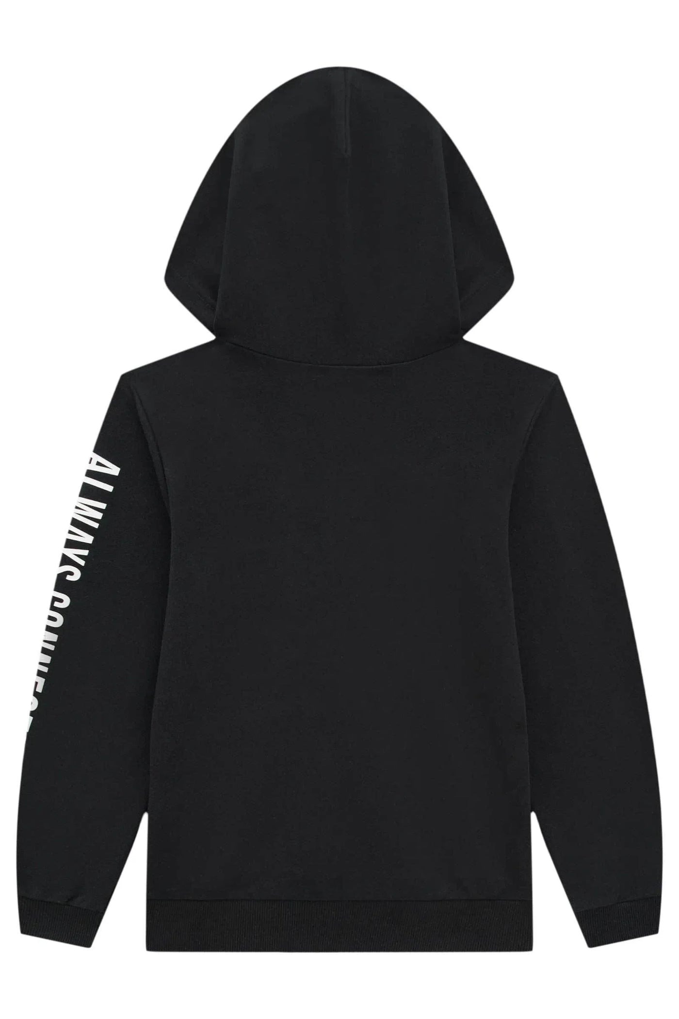 Blusão em Moletom sem Pelúcia com Detalhe em Nylon 80760 Johnny Fox Teen Menino