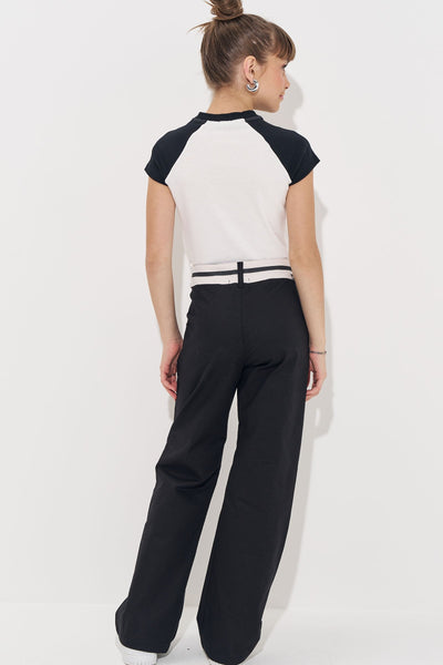 Calça Alfaiataria em Sarja com Elastano 83720 Vic&Vicky Teen Menina