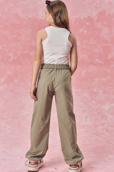 Calça Jogger Comfy em Nylon Alfaiataria 83185 Vic&Vicky Teen Menina