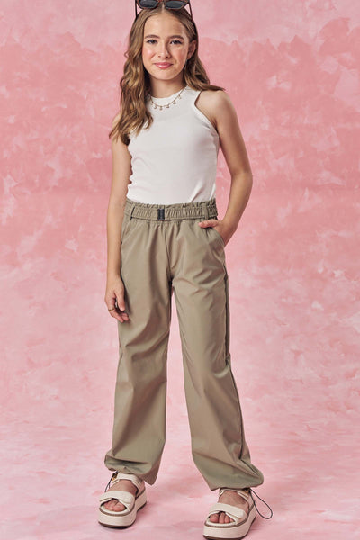 Calça Jogger Comfy em Nylon Alfaiataria 83185 Vic&Vicky Teen Menina