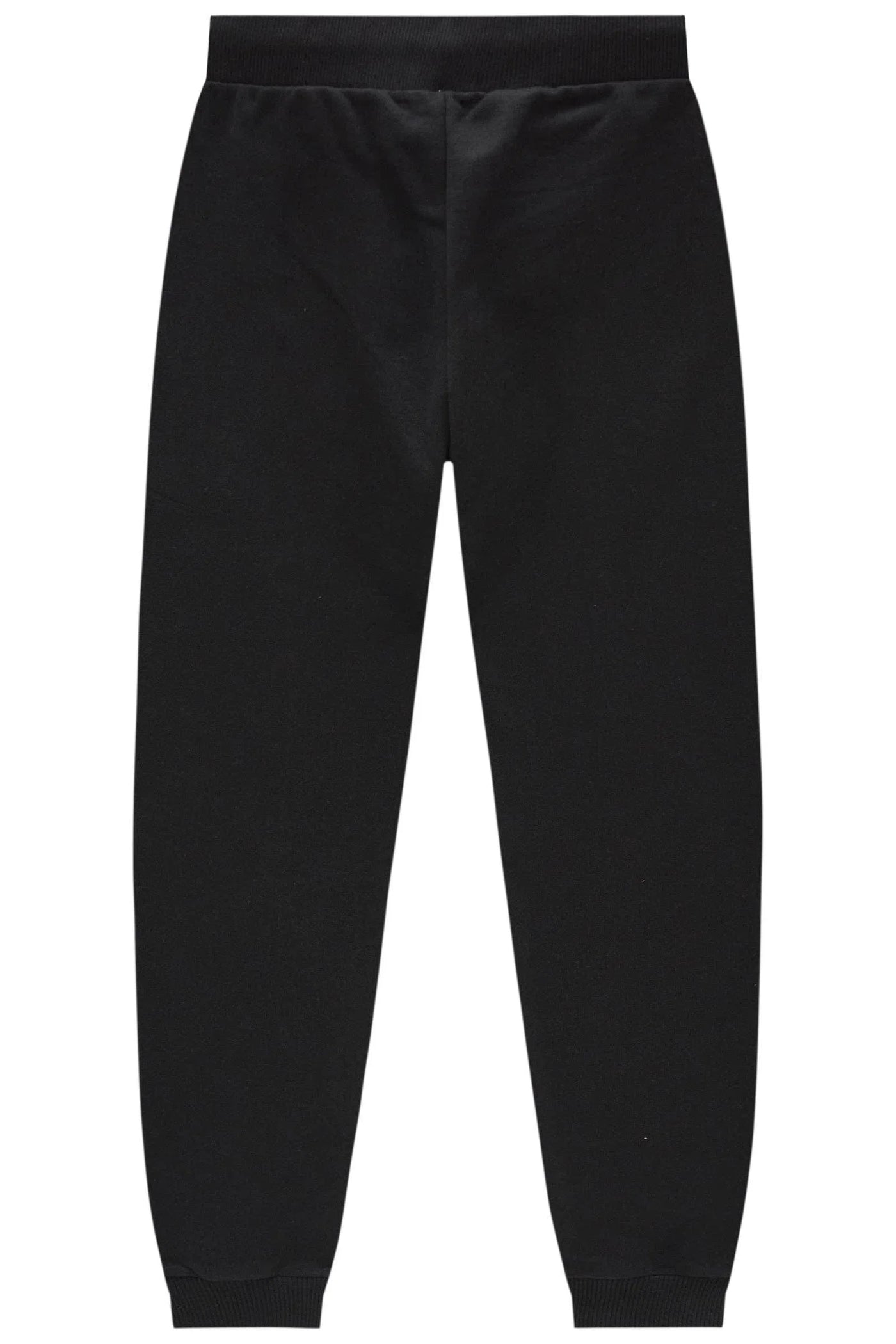 Calça Jogger em Moletom sem Pelúcia com Detalhe em Nylon com Elastano 81088 Johnny Fox Teen Menino