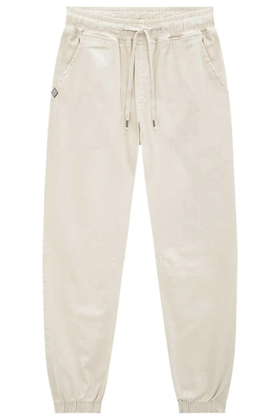 Calça Jogger em Sarja Ônix com Elastano 80545 Johnny Fox Teen Menino