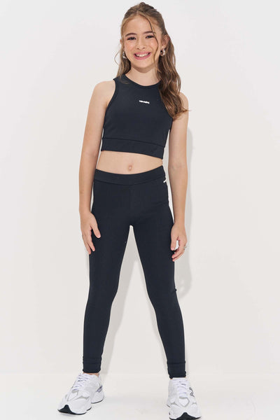 Calça Legging em Malha Poliamida UV 50+ 84387 Vic&Vicky Teen Menina