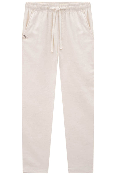 Calça Reta em Linho Santorine com Elastano 83802 Johnny Fox Teen Menino