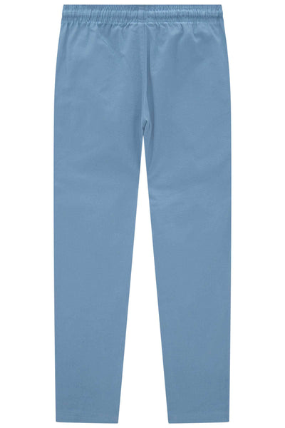 Calça Reta em Linho Santorine com Elastano 83802 Johnny Fox Teen Menino