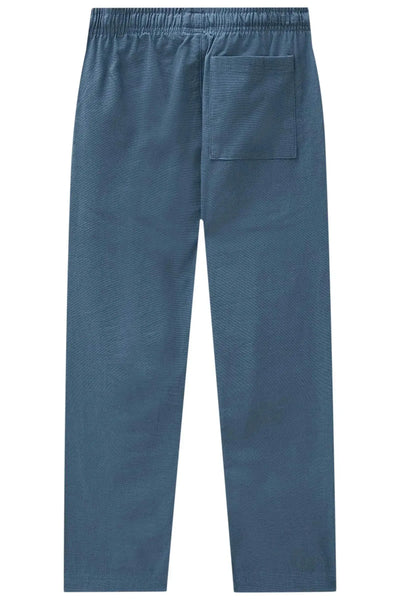 Calça Reta em Linho Santorine com Elastano 86873 Johnny Fox Teen Menino