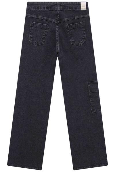 Calça Wide Leg Cargo em Jeans com Elastano 83548 Vic&Vicky Teen Menina