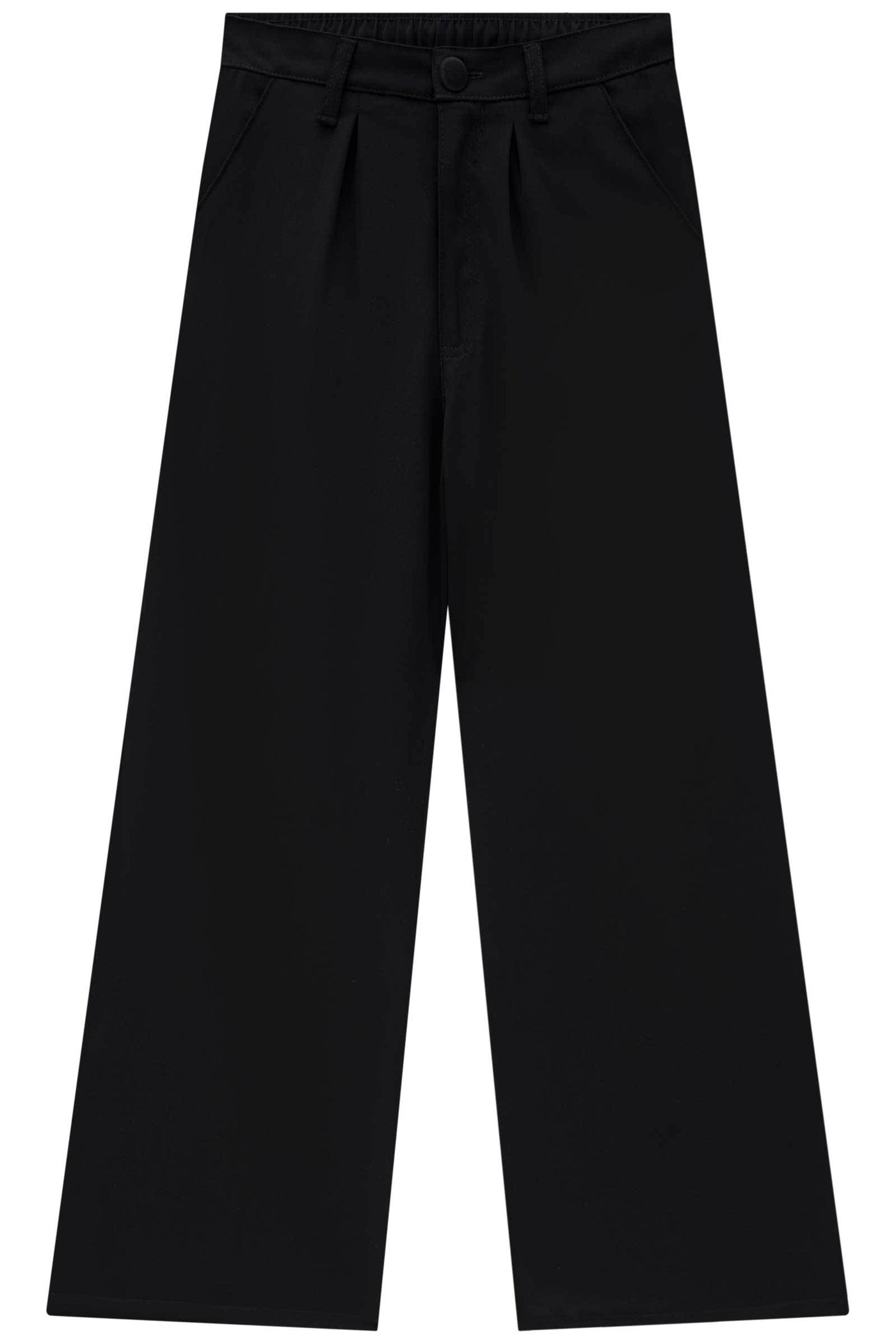 Calça Wide Leg em Alfaiataria Twill 83886 Vic&Vicky Teen Menina