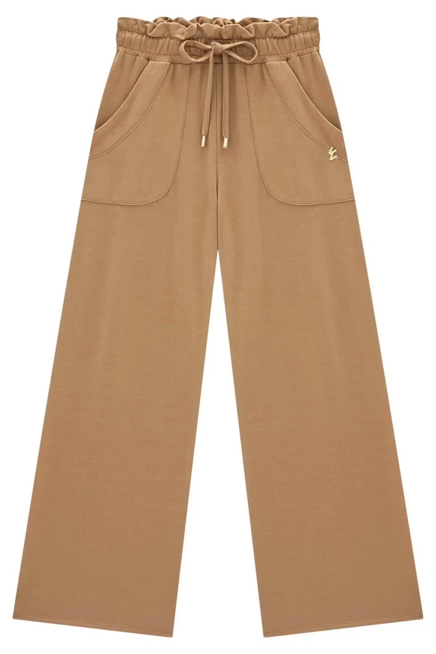 Calça Wide Leg em Molevisco 79620 Vic&Vicky Teen Menina