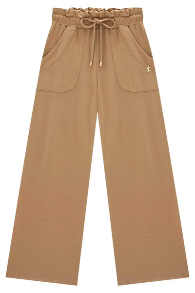 Calça Wide Leg em Molevisco 79620 Vic&Vicky Teen Menina